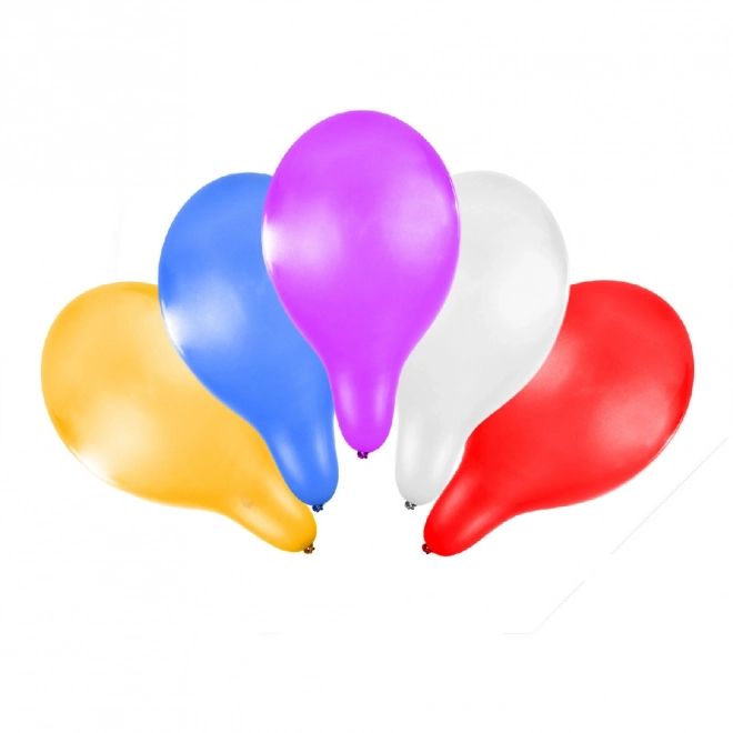 Metallische Luftballons 30 cm im 5er-Set