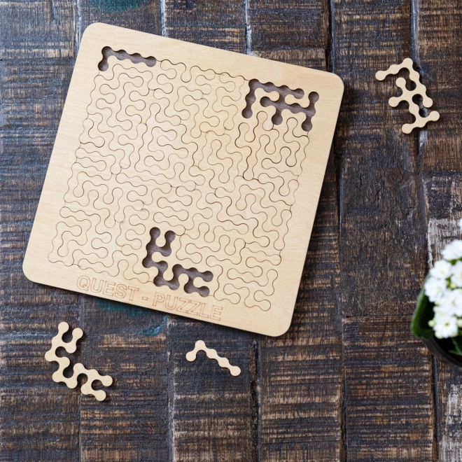 Holzpuzzle-Herausforderung von EscapeWelt