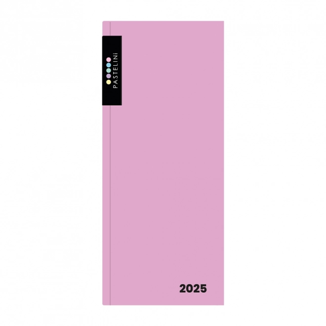 Tageskalender PVC monatlich 2025 Rosa