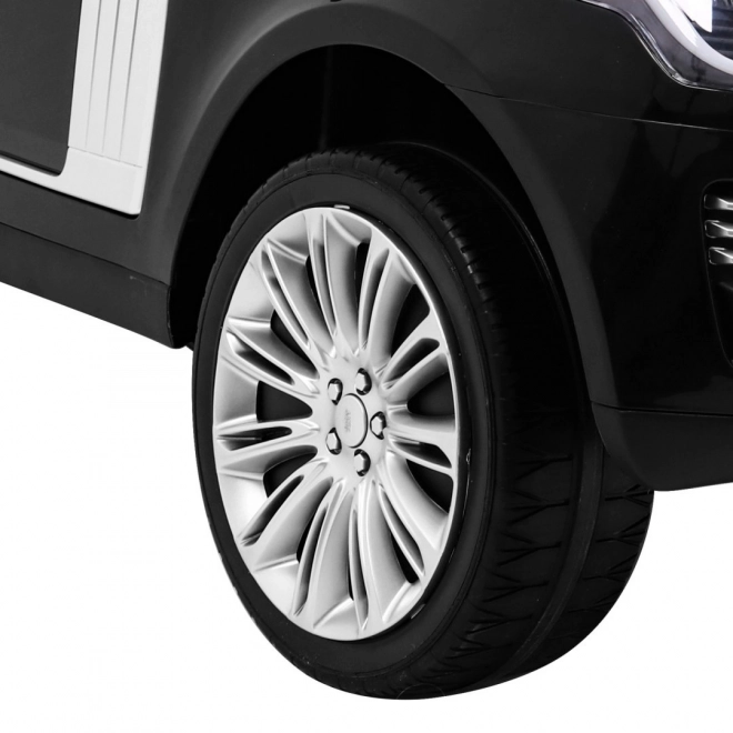 Range Rover HSE 2-sitziges Kinderauto Schwarz + Fernbedienung + 5 Gurte + Audio-Panel + LED-Diode