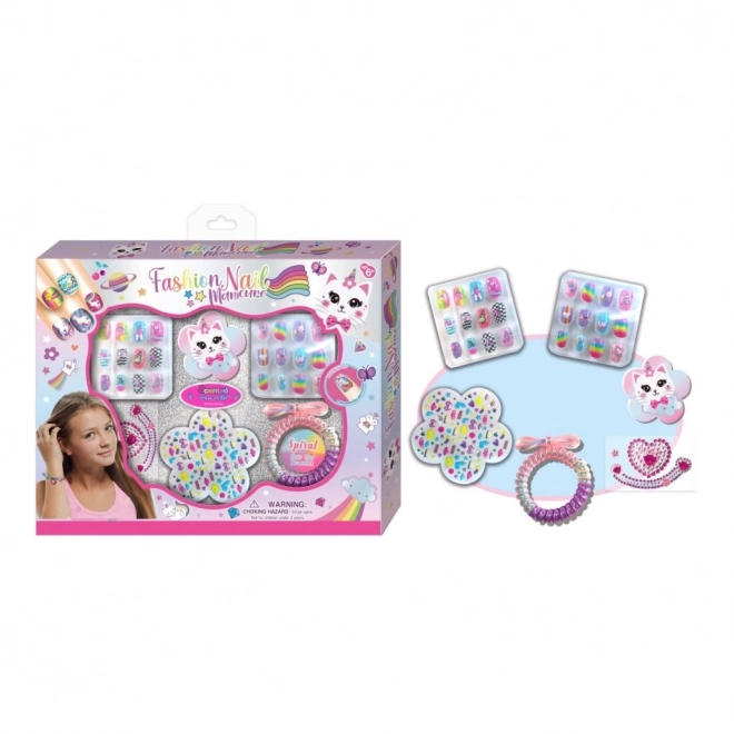 Großes Nagelstudio-Set für Kinder