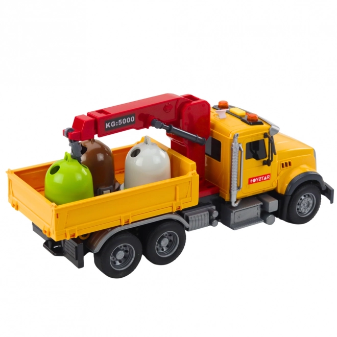 Müllabfuhrwagen mit Effekten