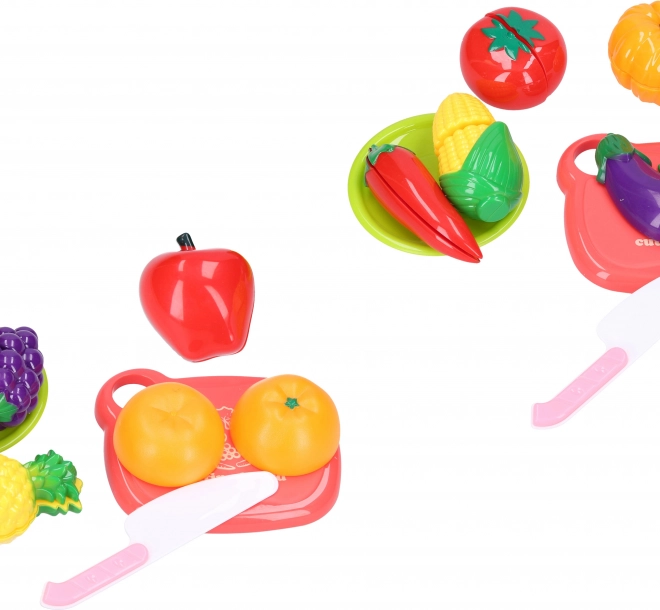 Schneidbare Lebensmittel für Kinder
