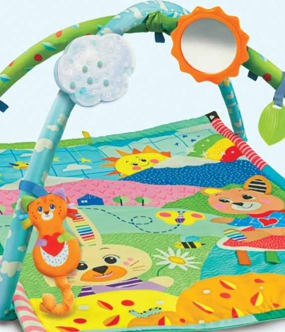 Baby Clementoni Entdeckermatte mit Spielbogen