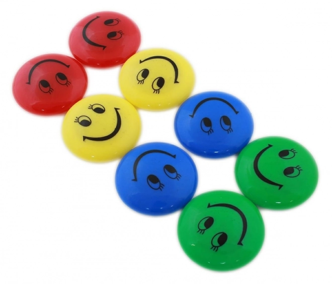 Lustige Kühlschrankmagnete Smiley 8 Stück