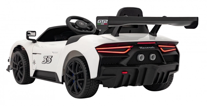Maserati MC20 GT2 Weißes Fahrzeug