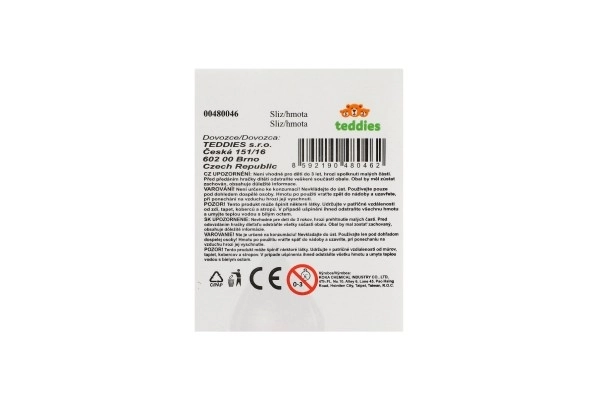 Super transparenter Schleim Mix aus Farben 7 cm