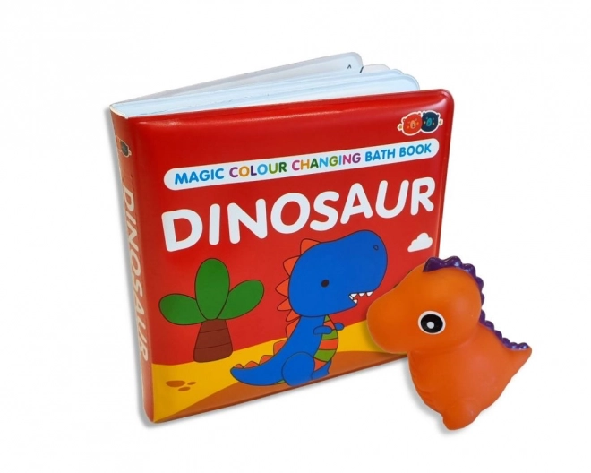 Buch mit Spielzeug - Dinosaurier Farbwechsel Set