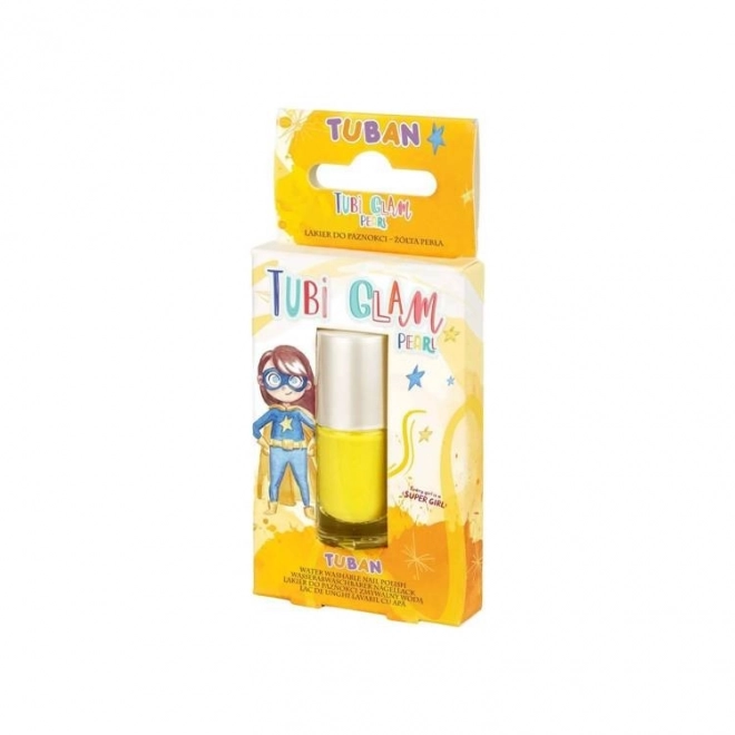 Tubi Glam Kinder-Nagellack Gelb Perlmutt