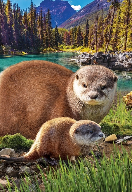 Eurographics Puzzle: Unsere Erde retten - Otter