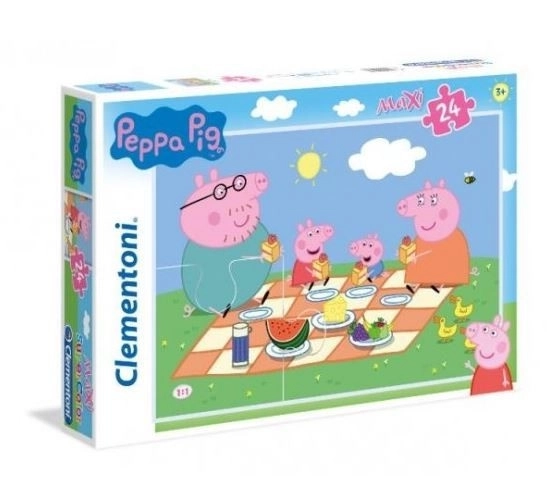 Clementoni Puzzle Peppa Wutz Maxi 24 Teile