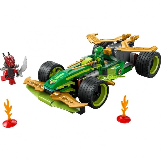 Lego Ninjago Rennwagen von Lloyd mit Rückziehmotor