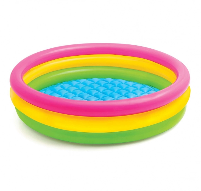 Aufblasbarer Kinderpool Regenbogen Intex