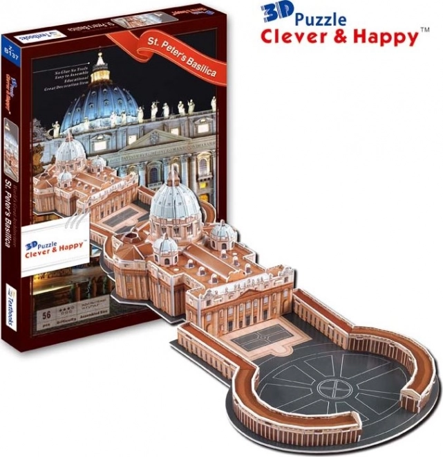 3D Puzzle der Basilika St. Peter, Vatikan