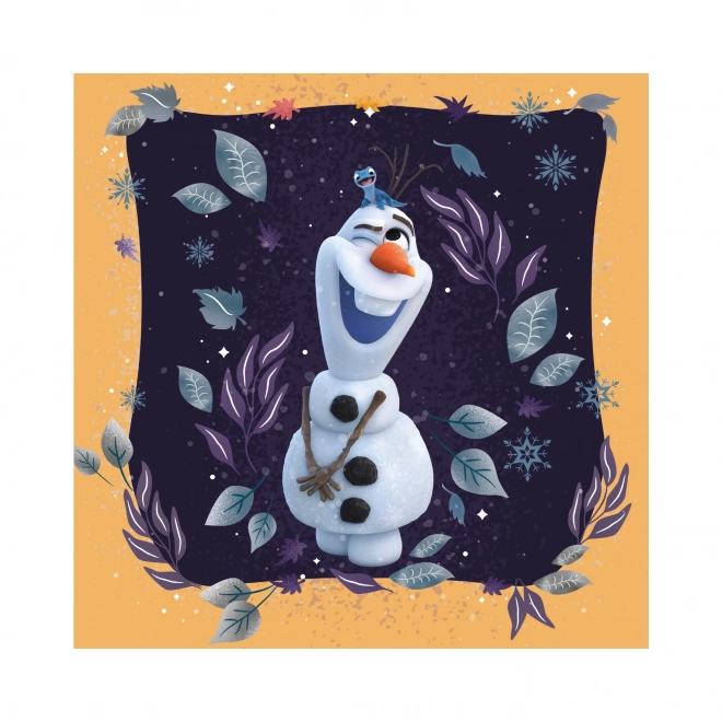 Disney Die Eiskönigin Herbst Freude Puzzle 3x55 Teile