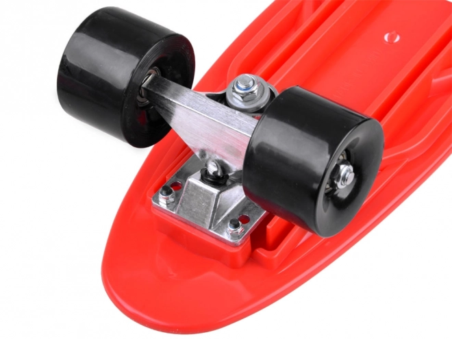 Farbenfrohe FISZKA Skateboard – Rot