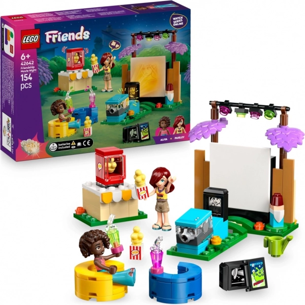 Lego Friends Filmabend mit Freunden