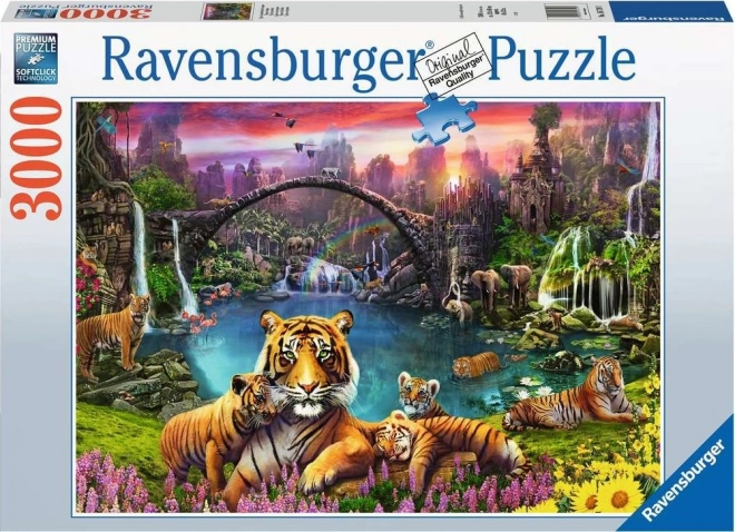 Ravensburger Puzzle Tiger im Paradies 3000 Teile