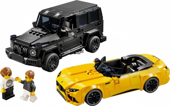 Mercedes-AMG G 63 und Mercedes-AMG SL 63 LEGO Speed Champions Bausatz