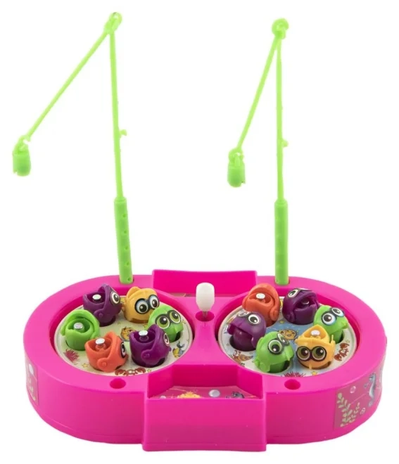 Magnetisches Angelspiel für Kinder 14cm + 2 Angelruten