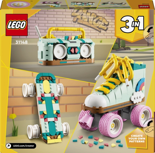 Lego Creator Retro Rollschuh