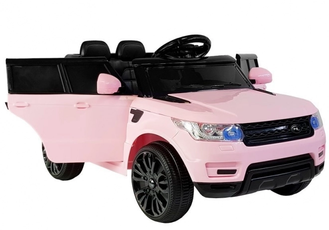 Rosa Elektroauto für Kinder