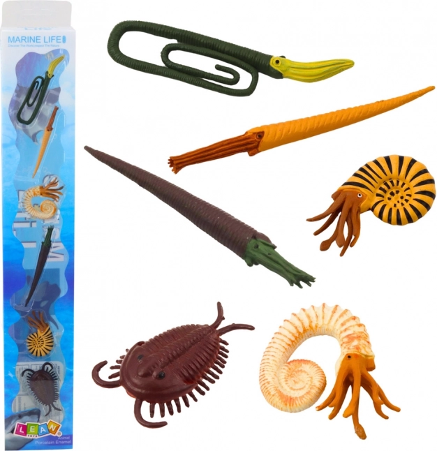 Set Mini-Figuren prähistorischer Meereskreaturen 6 Stk
