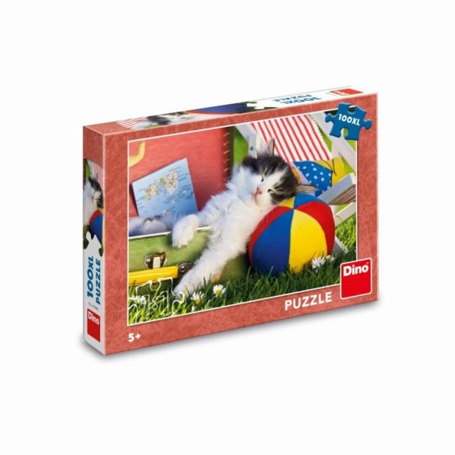 Puzzle mit Kätzchenmotiv XL 100 Teile