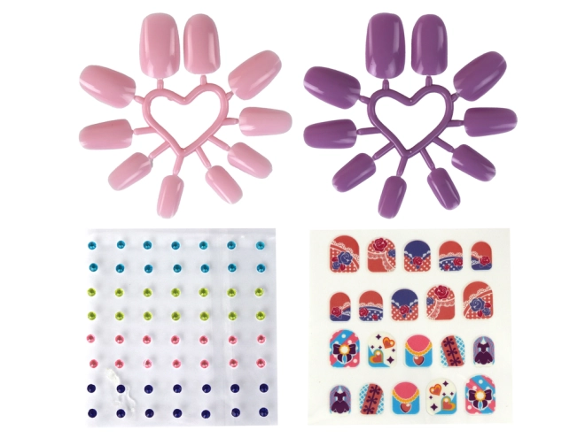 Komplettes Nageldekorationsset