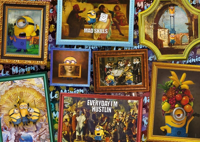 Trefl Puzzle Minions Galerie 1000 Teile