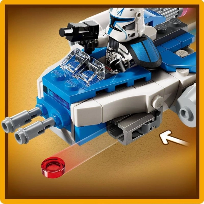 Lego Star Wars Mikrosternjäger Y-Wing von Kapitän Rex