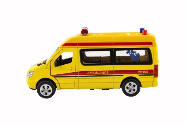 Auto Ambulanz Kov/Plast 15cm