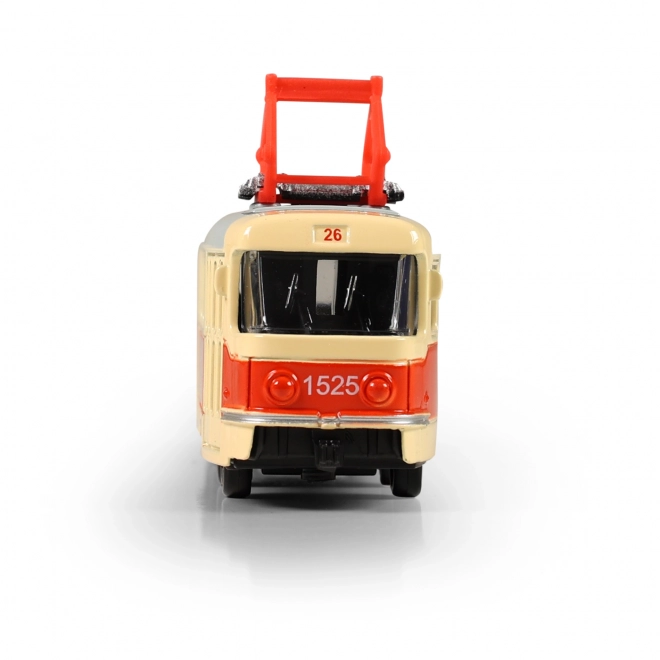 Klassische Metall Straßenbahn Bratislava