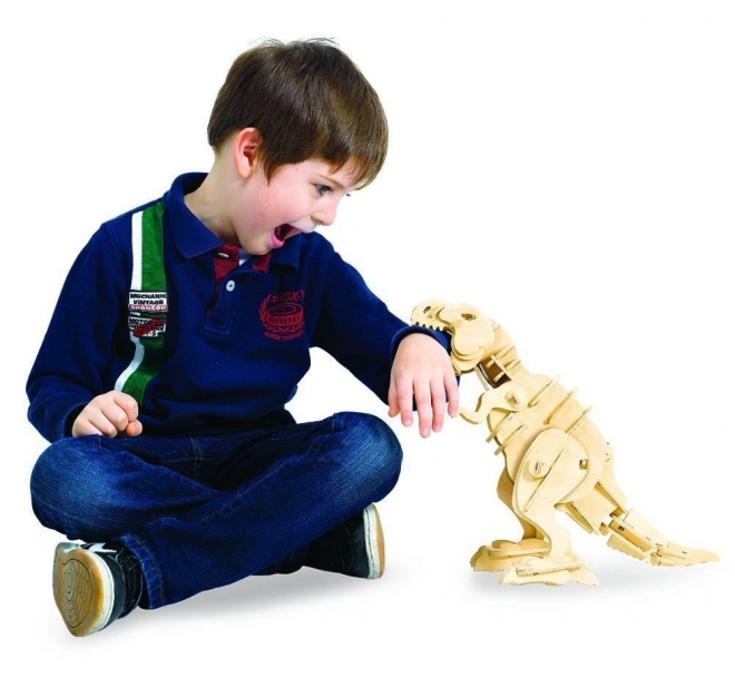 ROKR 3D Holzpuzzle Laufender T-Rex