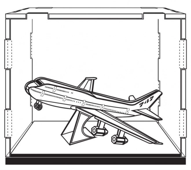Vitrine aus Plexiglas für Metal Earth Modelle