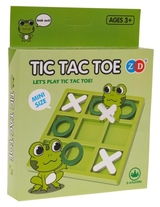 Mini Tic-Tac-Toe Spiel Frosch Edition