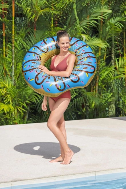 Donut-Schwimmring Blau