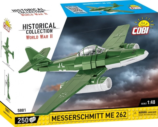 Messerschmitt Me 262 Bausteinmodell im Maßstab 1:48