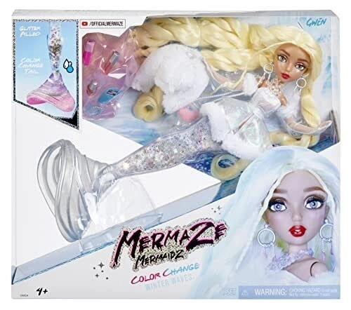 Mermaze Mermaidz Winter Wellen Gwen Puppe – Gwen