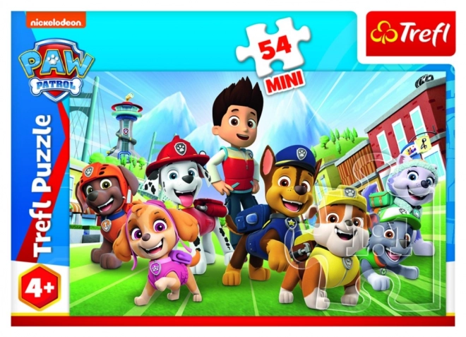 Minipuzzle Paw Patrol 54 Teile