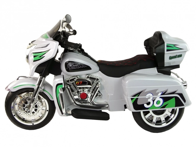 Batteriebetriebenes Dreirad Goldwing Grau