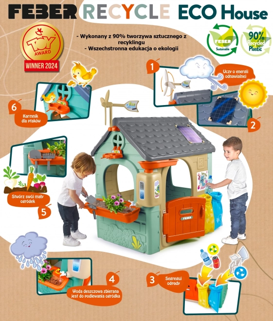 Kinderhaus recyceln Ökologie