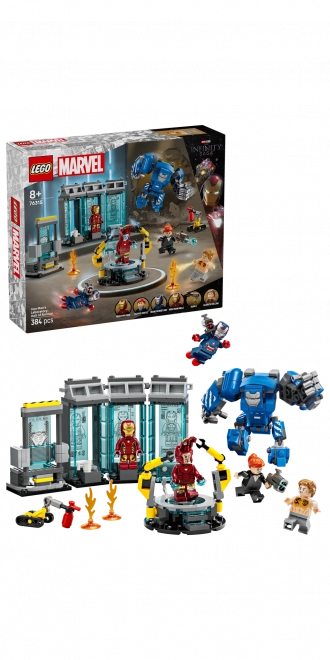 LEGO Marvel Iron Man und sein Labor