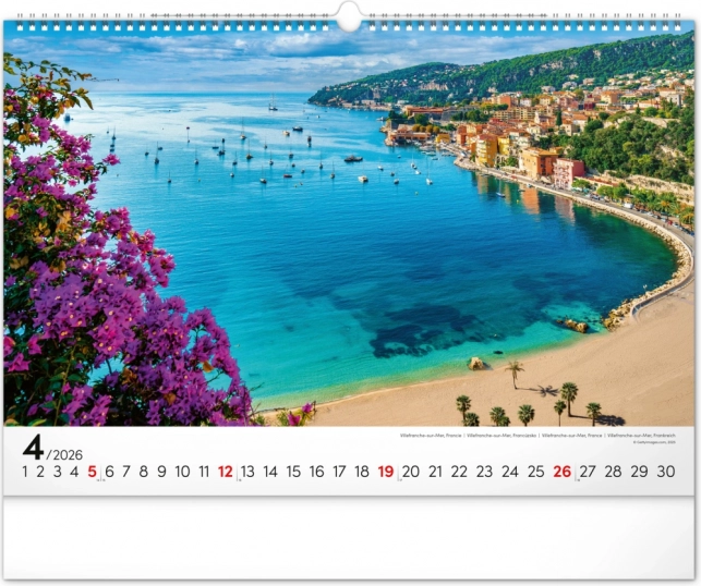 Wandkalender Meer 2026