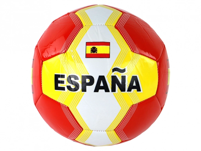 Fußball mit Spanien Flagge Größe 5