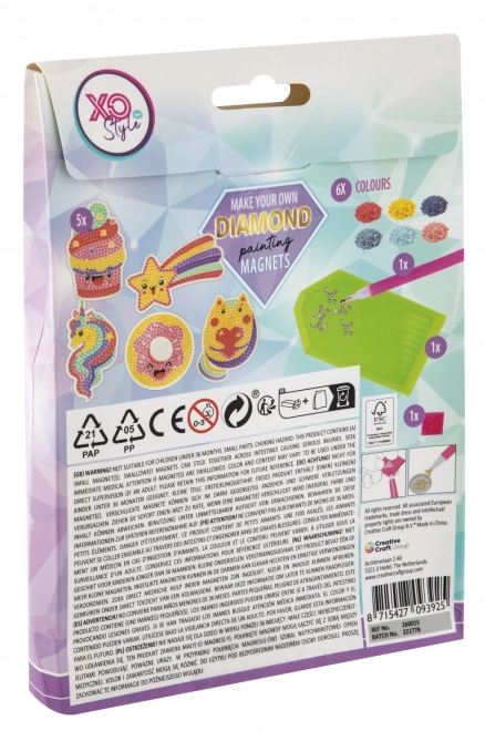 Diamantensteine Magnetherstellung Set