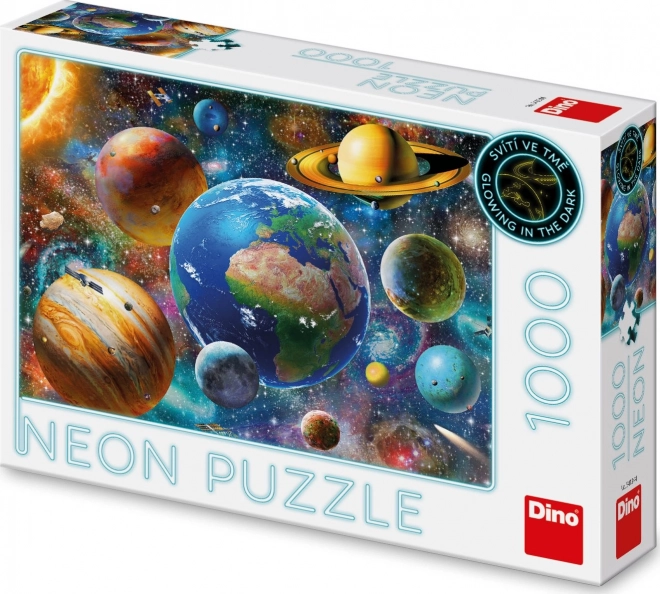 Leuchtpuzzle Planeten 1000 Teile