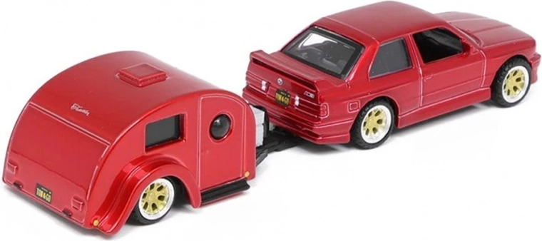 Funktionaler Wohnwagen mit abnehmbarer Kupplung