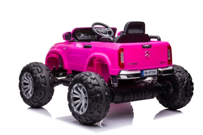 Mercedes Aufsitzauto Barbie Pink