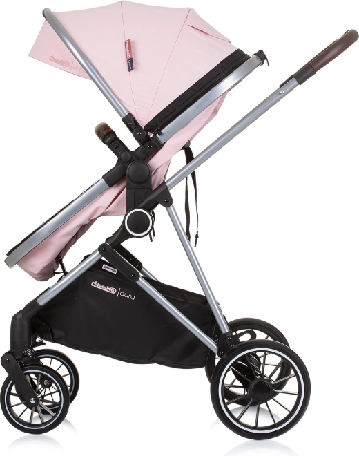 Chipolino Kinderwagen Aura 2v1 Flamingo